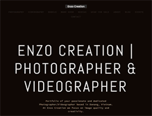 Tablet Screenshot of enzocreation.com